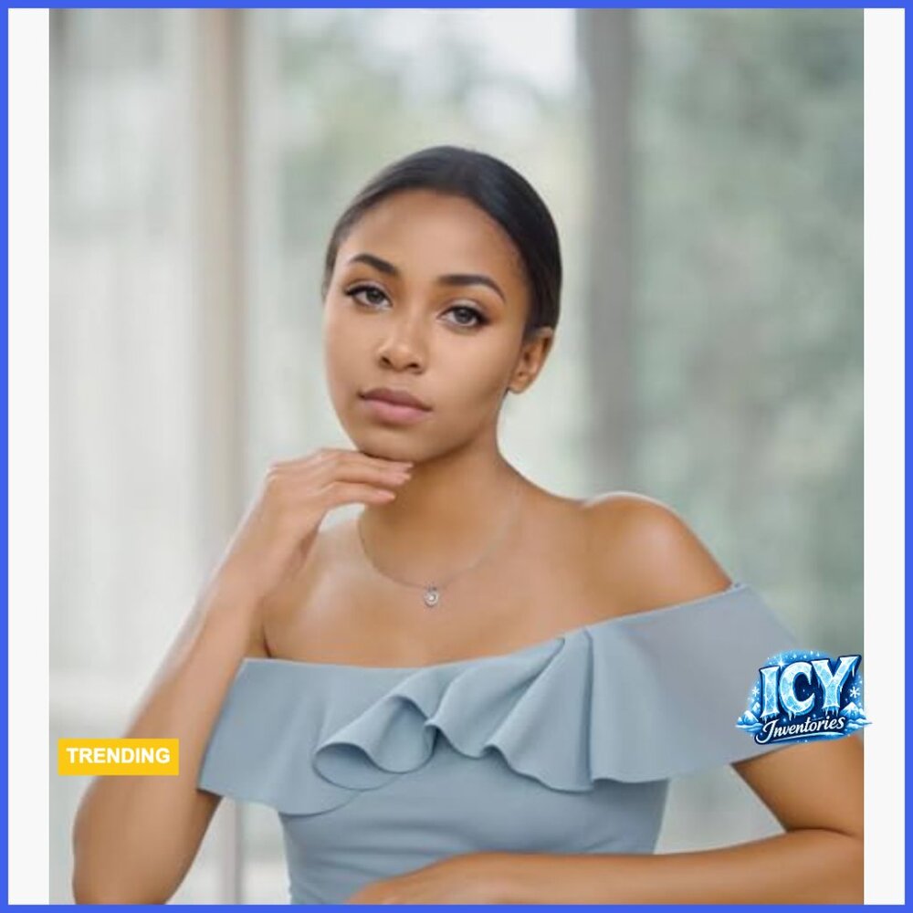 14k Solid Gold Diamond Solitaire Station Necklace… - image 5